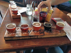 Taster Flights at Oscar Blues