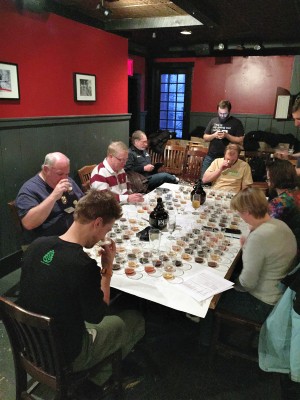 Best of Show judging at Homebrew Alley X.