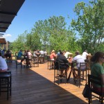 New Belgium Tasting Room Outdoor Deck