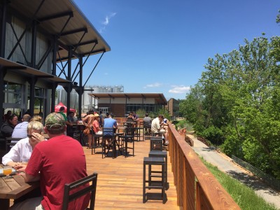 New Belgium Brewery Outdoor Deck