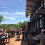 New Belgium Tasting Room Outdoor Deck